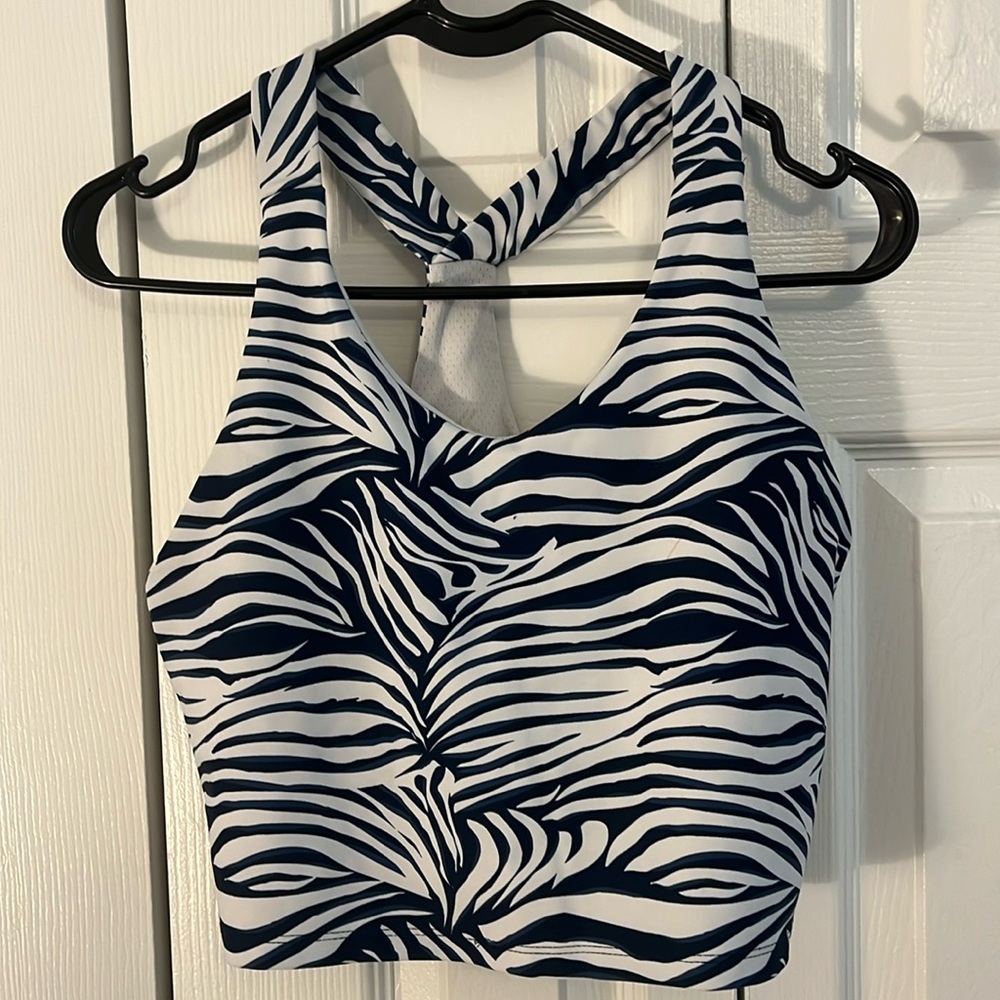 Cropped workout tank